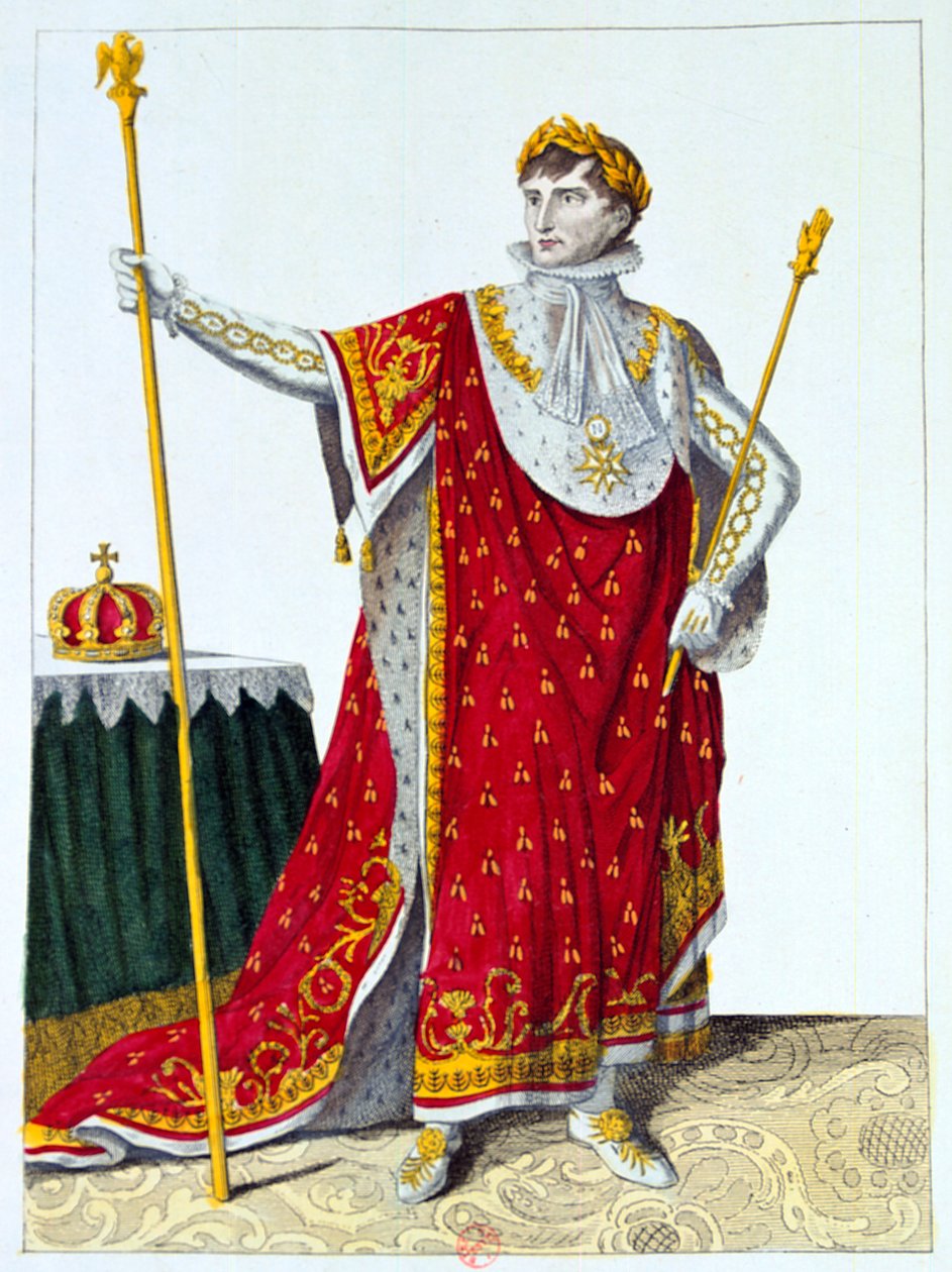 Traje para a coroação de Napoleão I, 2 de dezembro de 1804, século XIX de Unbekannt