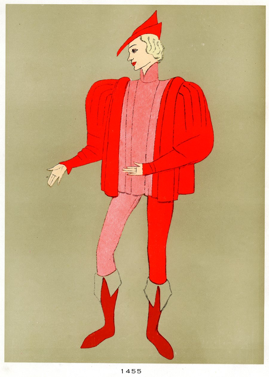 Traje de 1455, do início ao meio do século XX de Unbekannt