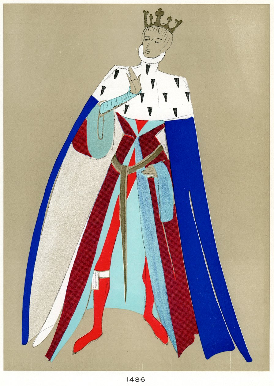 Traje de 1486, do início ao meio do século XX de Unbekannt