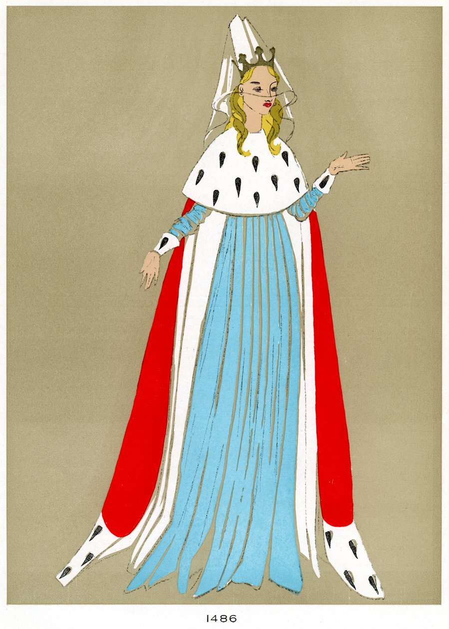 Traje de 1486, do início ao meio do século XX de Unbekannt