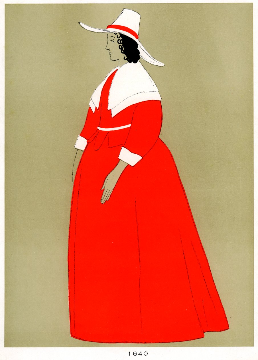 Traje de 1640, do início ao meio do século XX de Unbekannt