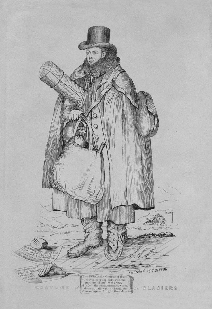 Traje das geleiras, 1875. de Unbekannt