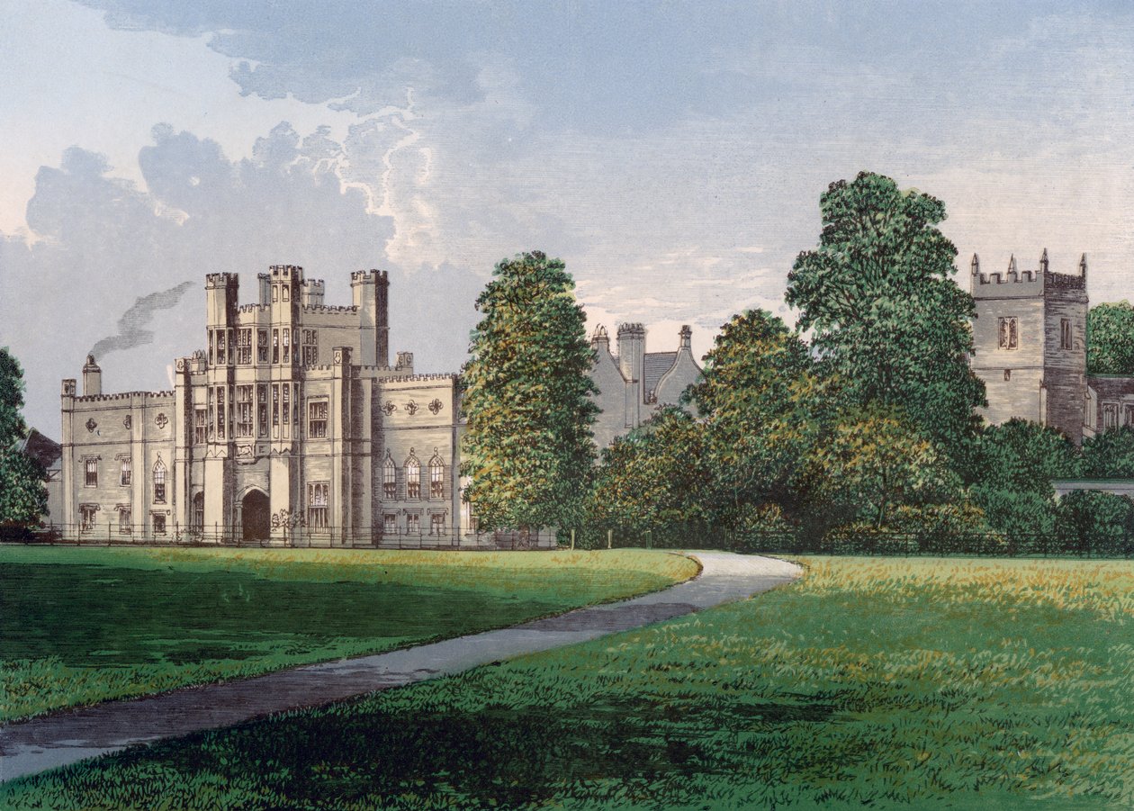 Coughton Court, Warwickshire, final do século XIX de Unbekannt