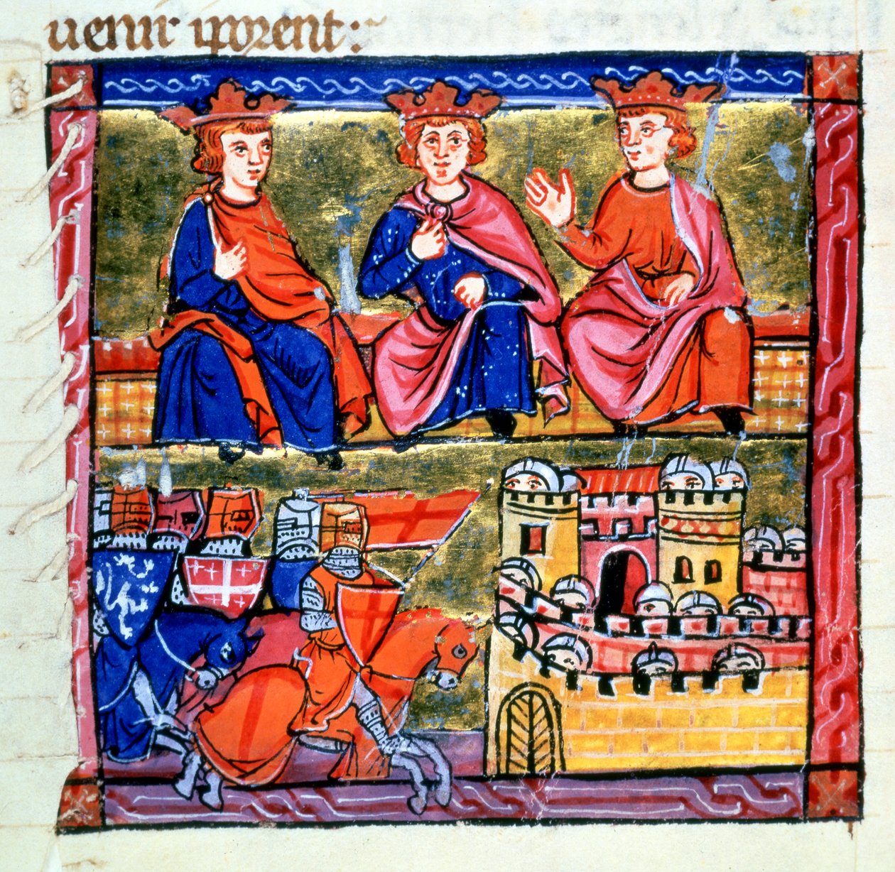 Concílio do Acre e o Cerco de Damasco, 1147-1148 final do século XII de Unbekannt