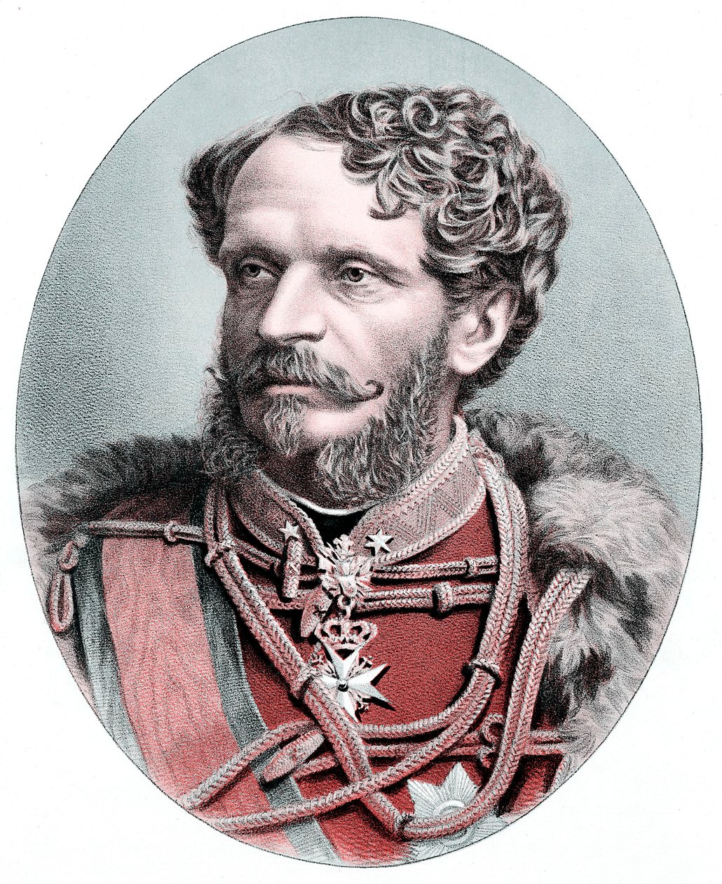 Conde Julius Andrassy 1823-1890, estadista húngaro, c1880 de Unbekannt