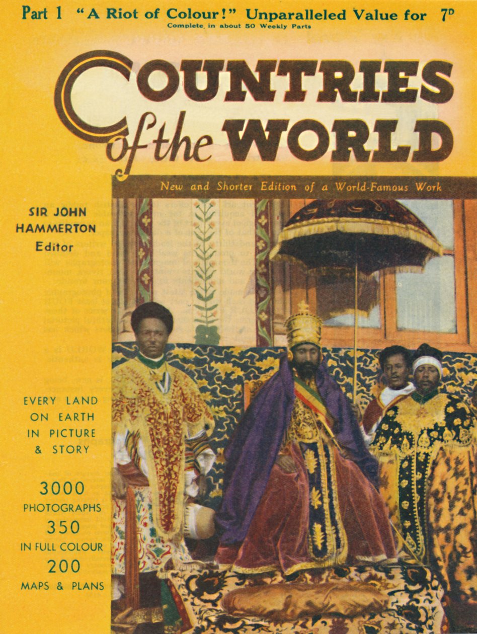 Países do mundo Parte 1 anúncio, 1935 de Unbekannt