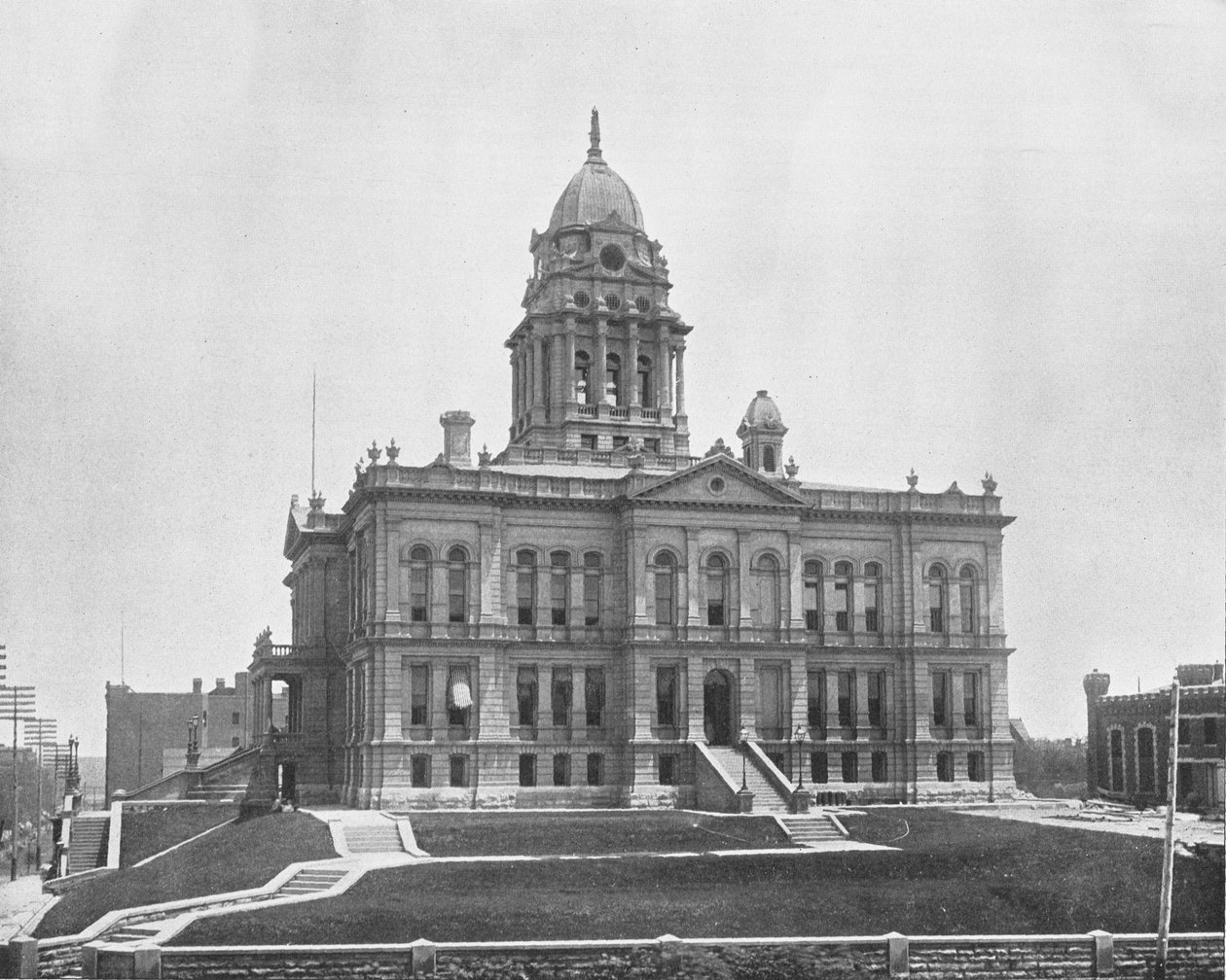 Court Court, Omaha, Nebraska, EUA, c1900. de Unbekannt