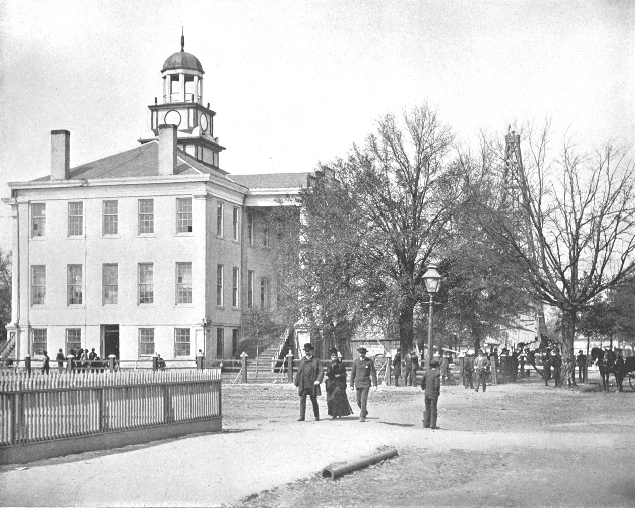 Court Court, Thomasville, Geórgia, EUA, c1900. de Unbekannt