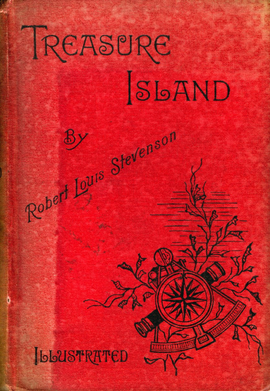 Capa da Ilha do Tesouro por Robert Louis Stevenson, 1886 de Unbekannt