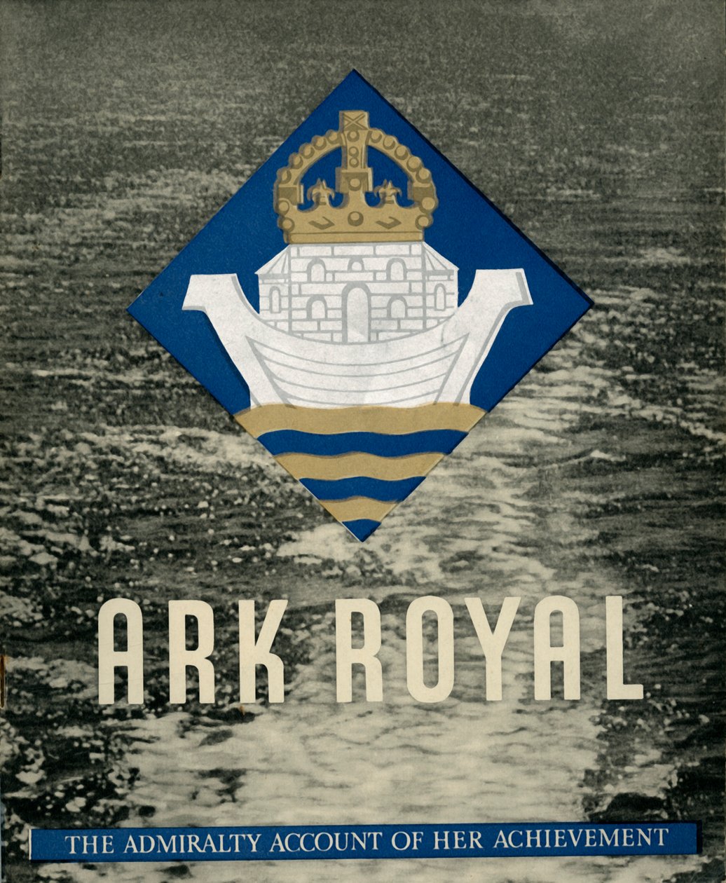 Capa do panfleto sobre o HMS Ark Royal, 1942. de Unbekannt