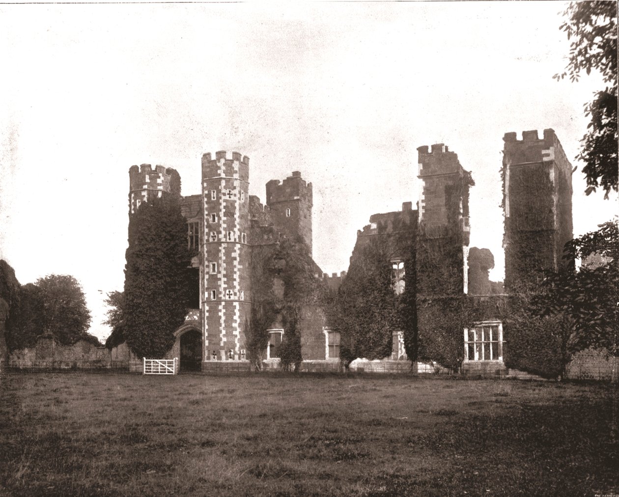 Casa de Cowdray, Midhurst, Sussex, 1894. de Unbekannt