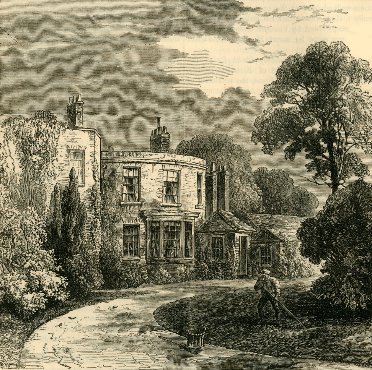 Cremorne Farm, 1829, c1876. de Unbekannt