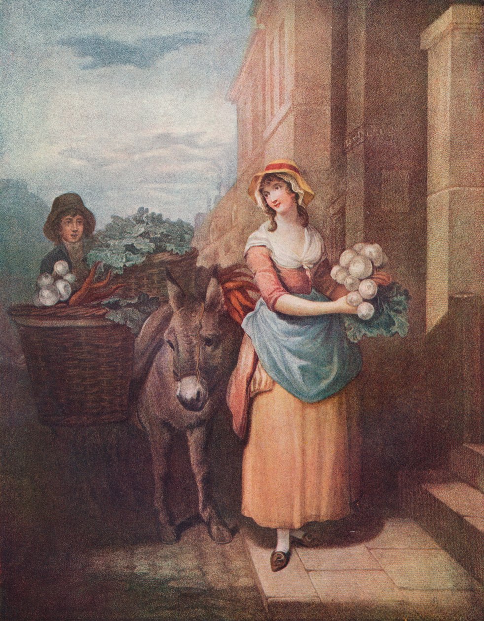 Gritos de Londres Placa 13: Nabos e Cenouras, Carottes e Navets, 1797. 1911 de Unbekannt