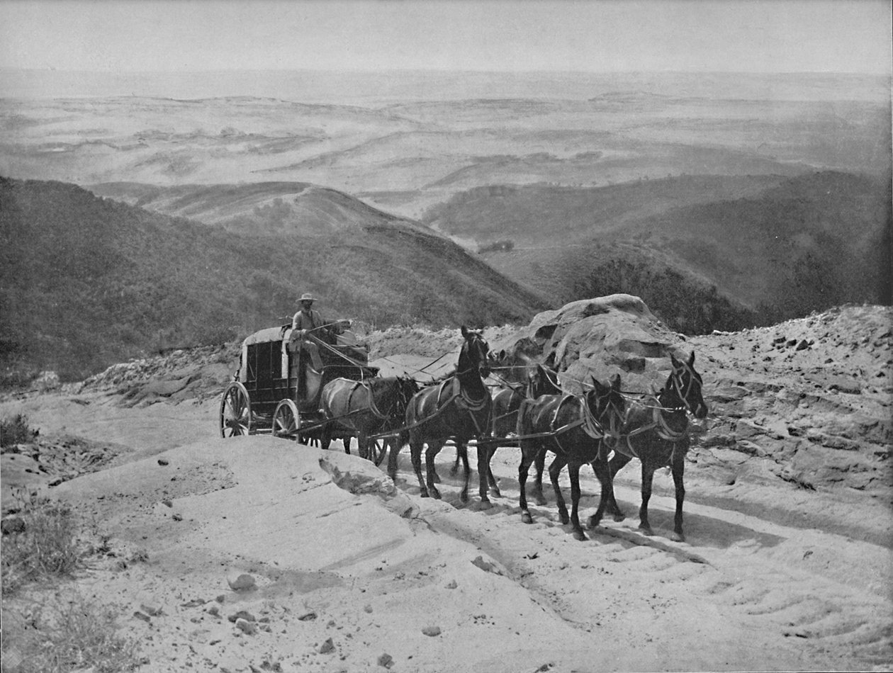 Passagem de San Marcos Pass, Califórnia, c1897. de Unbekannt
