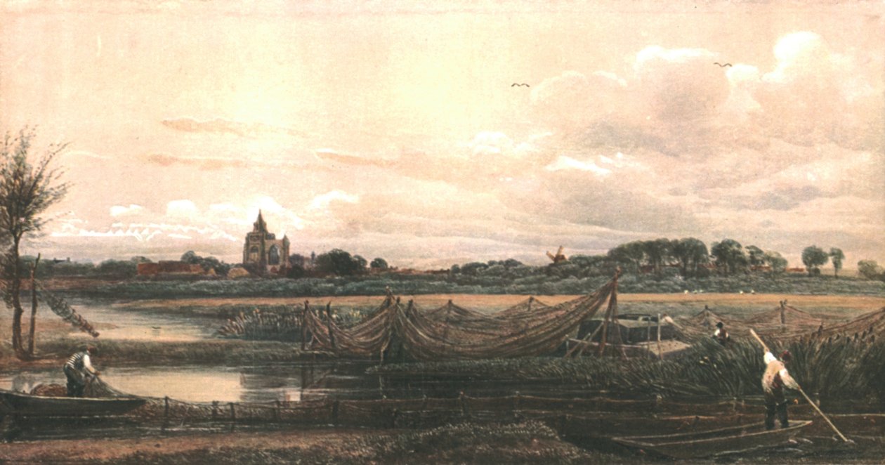 Abadia de Crowland, c1833, c1900. de Unbekannt