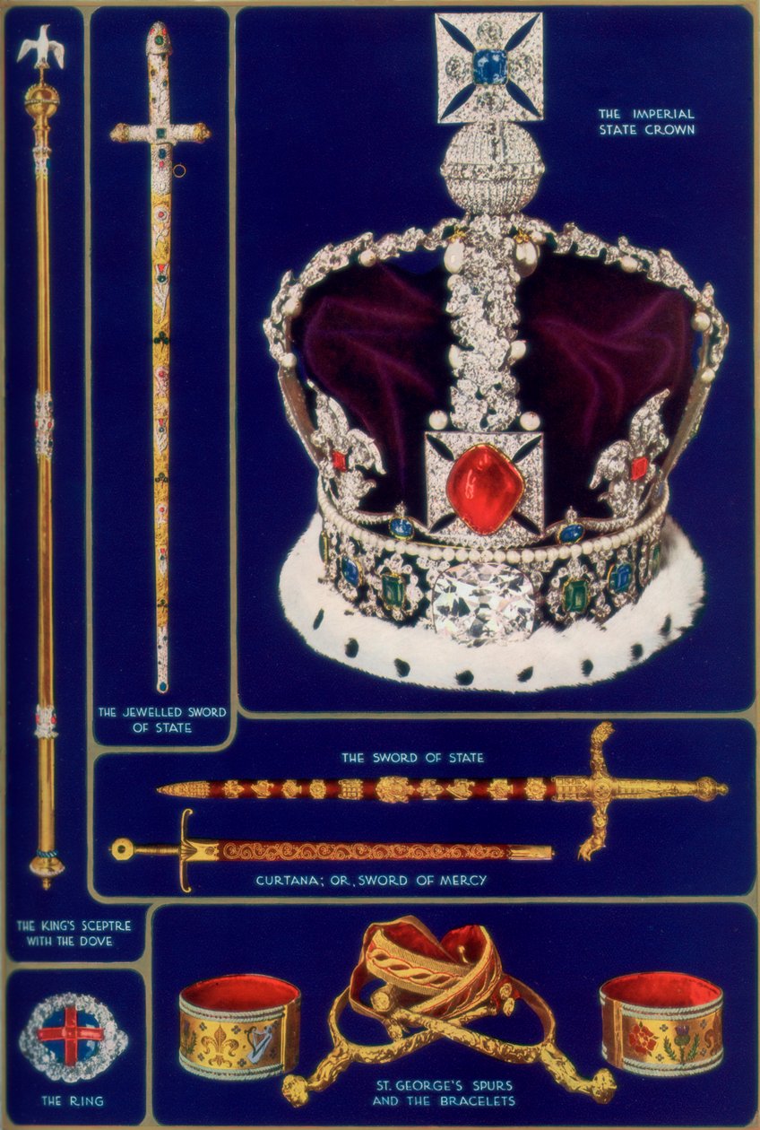 Jóias da Coroa do Reino Unido, 1937 de Unbekannt