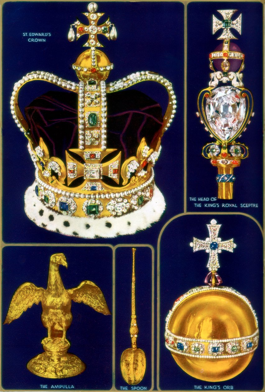 Jóias da Coroa do Reino Unido, 1937 de Unbekannt