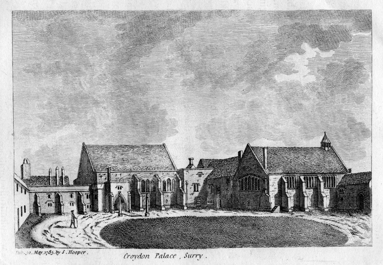 Palácio Croydon, Surrey, 1785 de Unbekannt