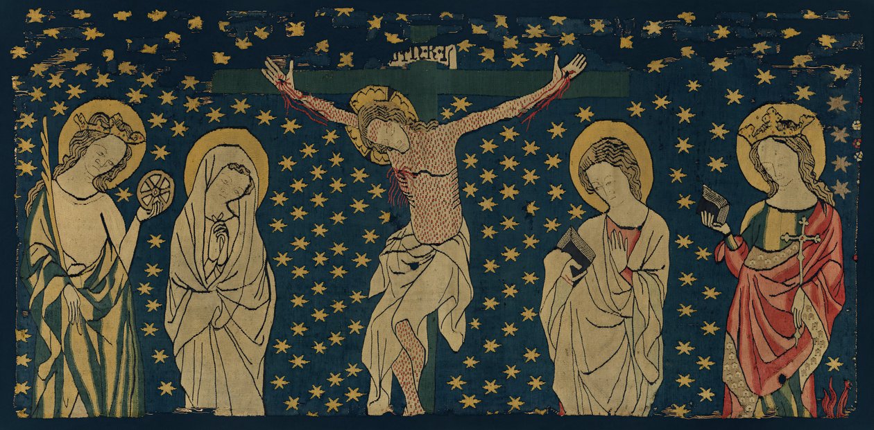 Crucificação, alemão, ca. 1325-50. de Unbekannt
