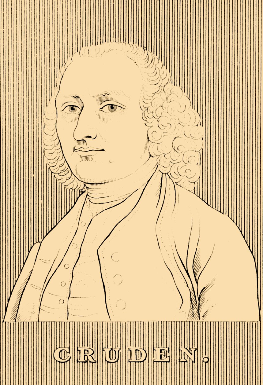 Cruden, 1699-1770, 1830. de Unbekannt