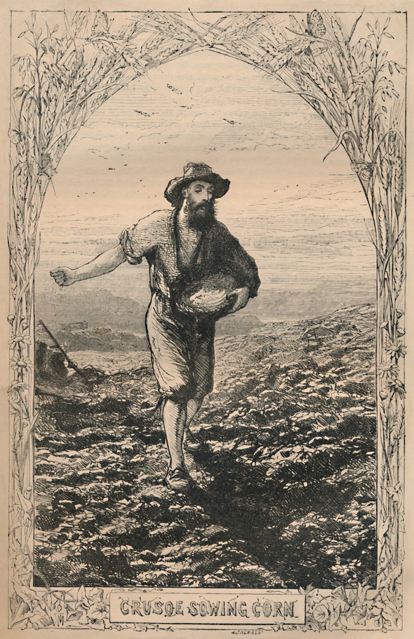 Sementeira Crusoe, c1870 de Unbekannt