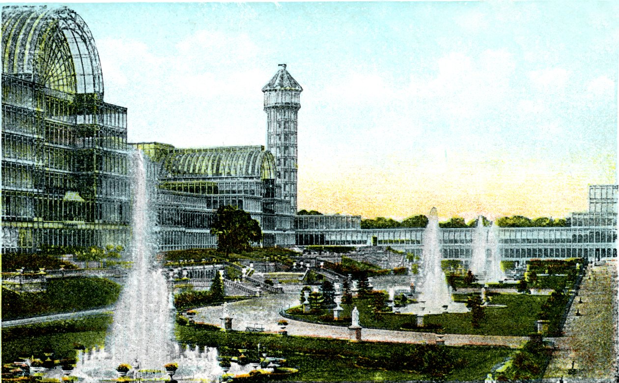 Palácio de Cristal, Londres, século 20 de Unbekannt