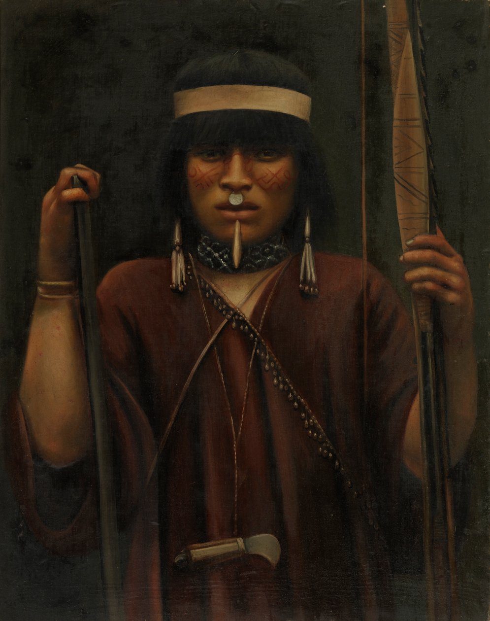 Índio Cunivo, c. 1890-1892. de Unbekannt