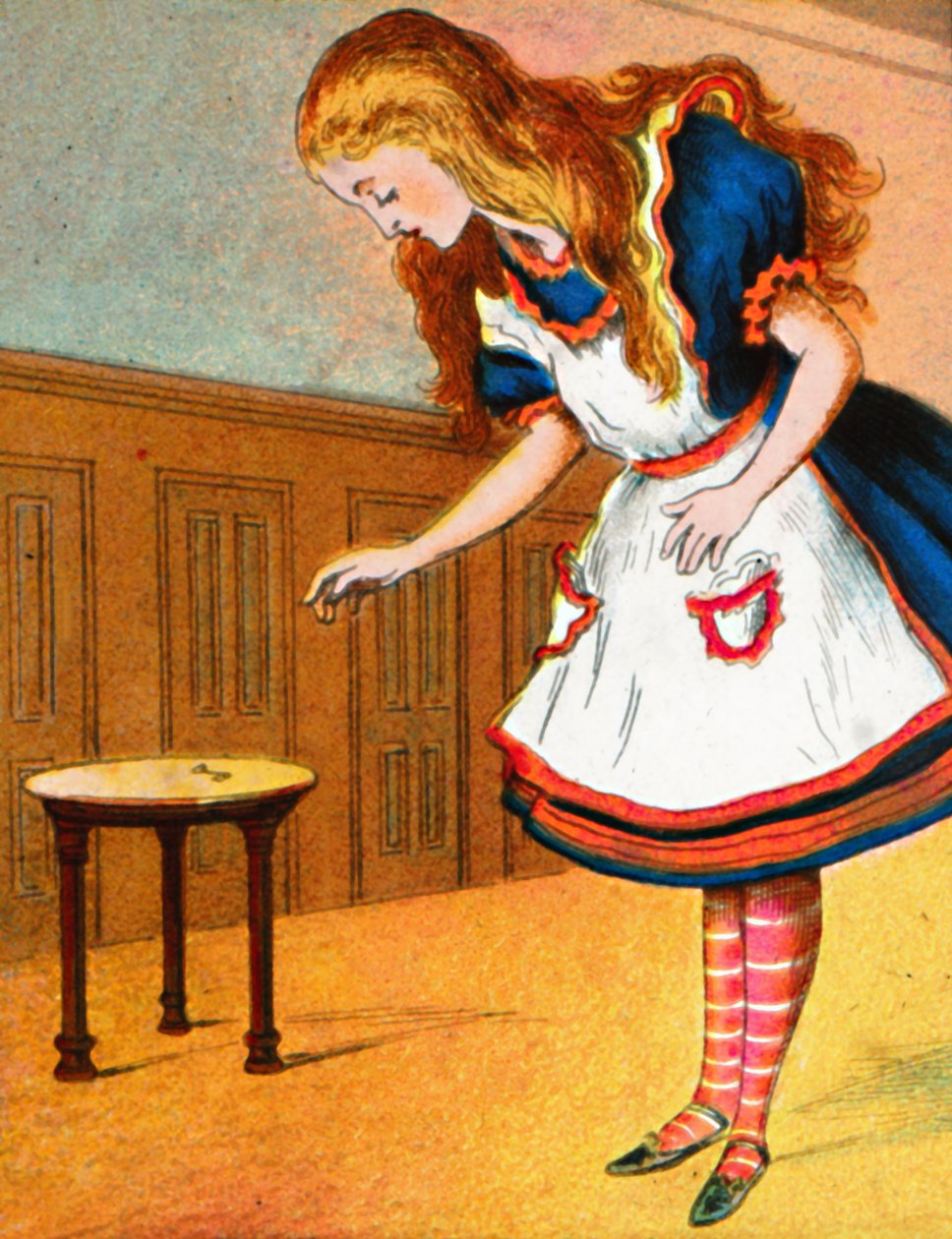 Mais e mais curioso, exclamou Alice, c1900. de Unbekannt