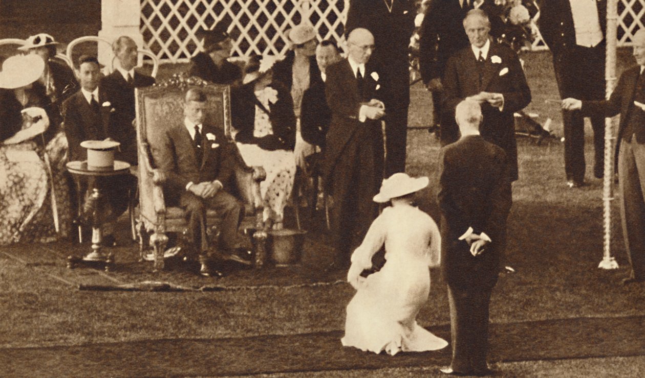 Reverência a seu rei, 1937 de Unbekannt