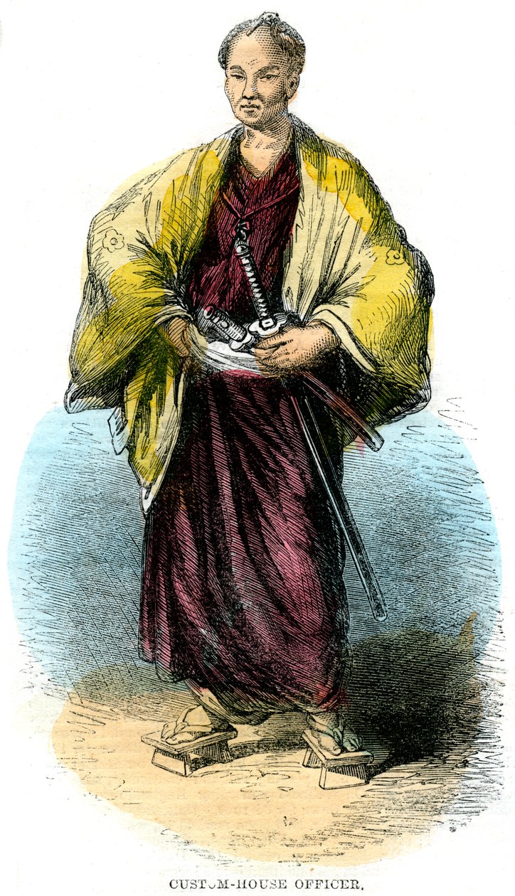 Oficial da Alfândega, Japão, século XIX de Unbekannt