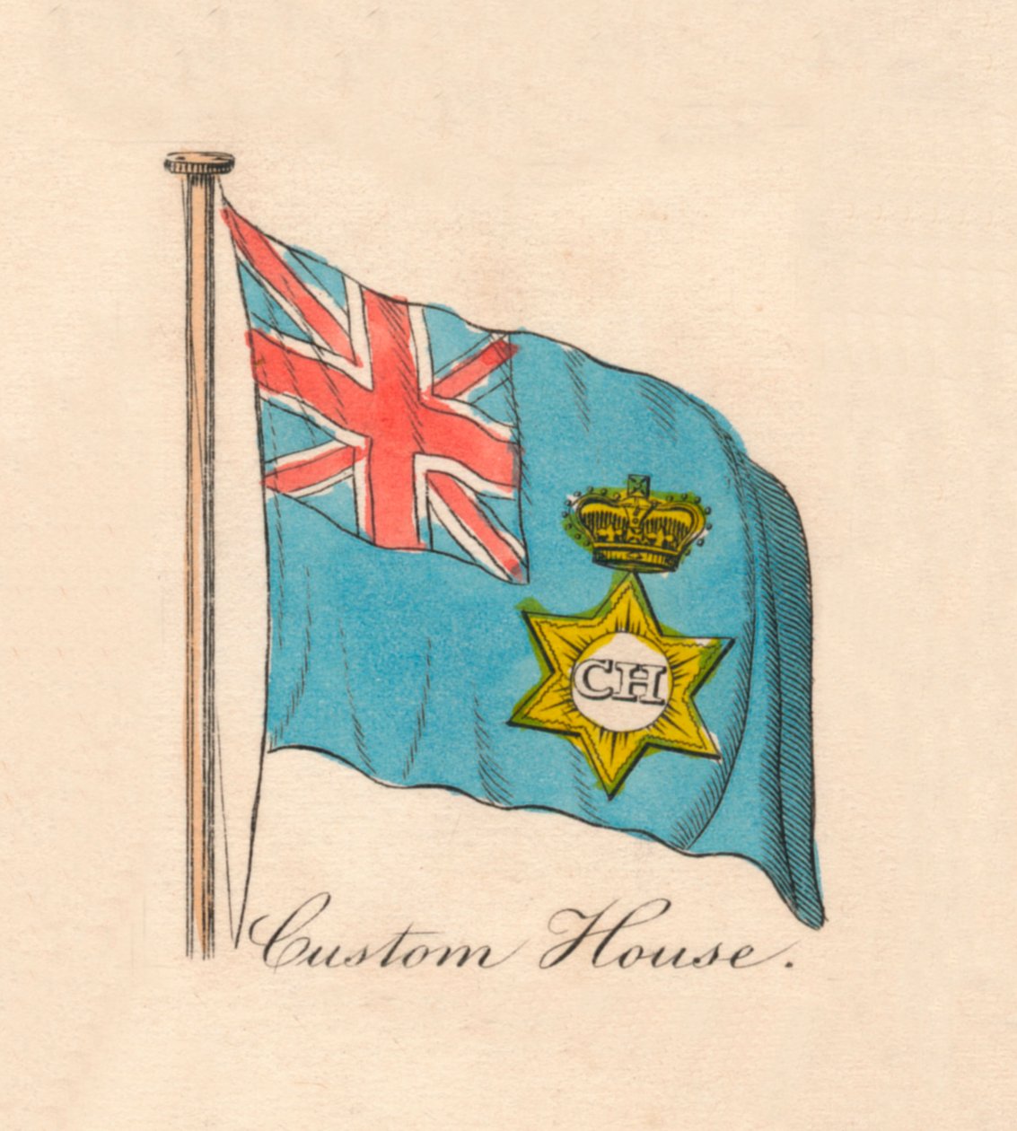 Custom House 1838 de Unbekannt