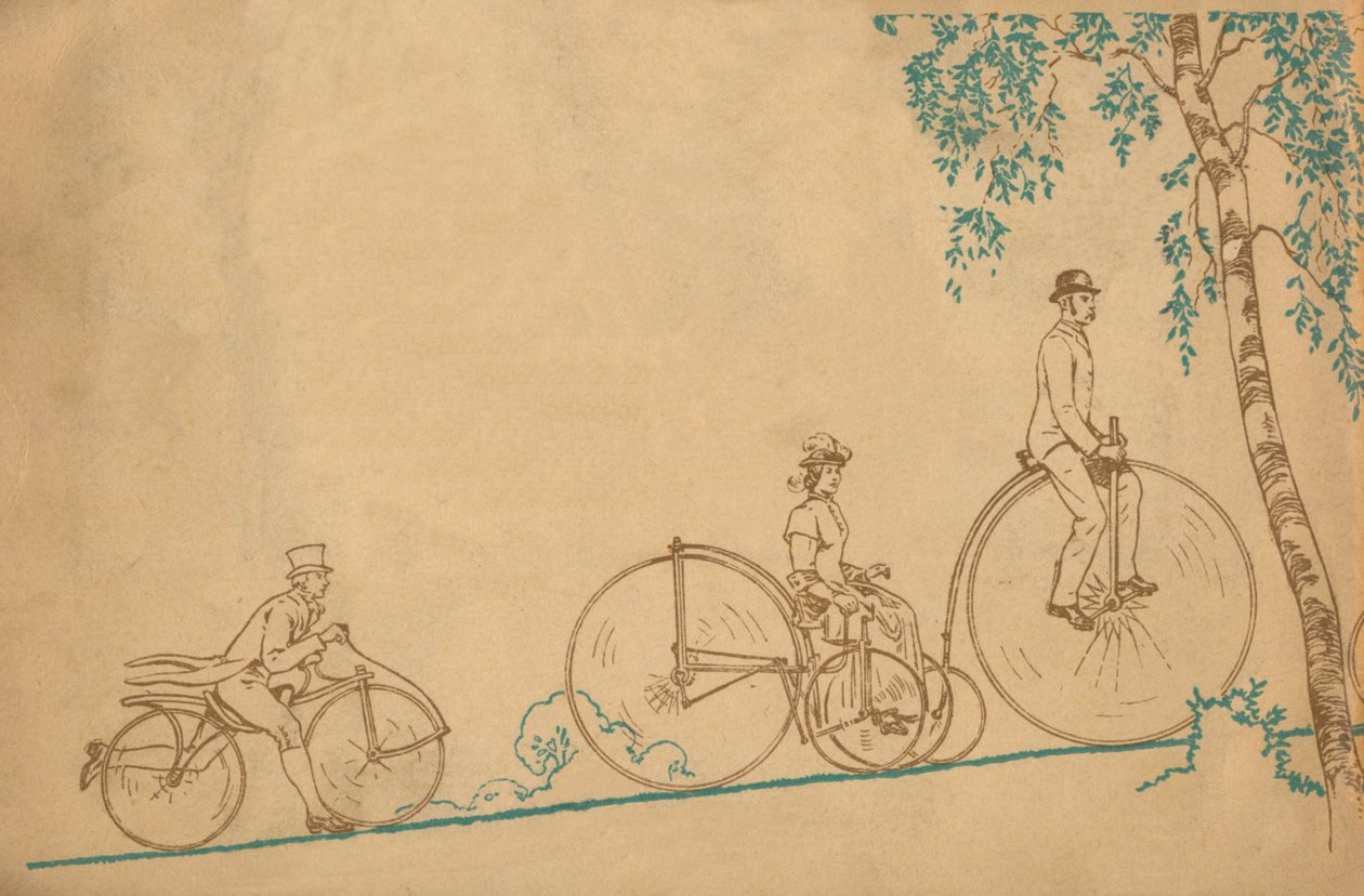 Capa traseira de bicicleta 1839-1939, 1939 de Unbekannt