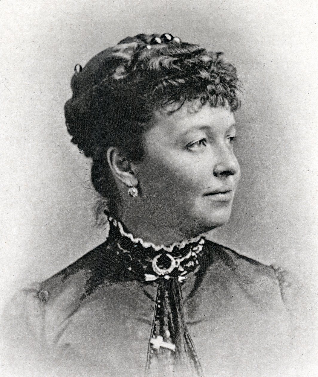 Dame Emma Albani 1852-1930, cantora de ópera canadense, c1890 de Unbekannt