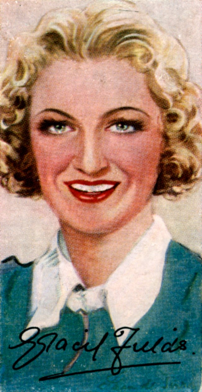 Dame Gracie Fields, 1898-1979, cantor e comediante inglês, século 20 de Unbekannt