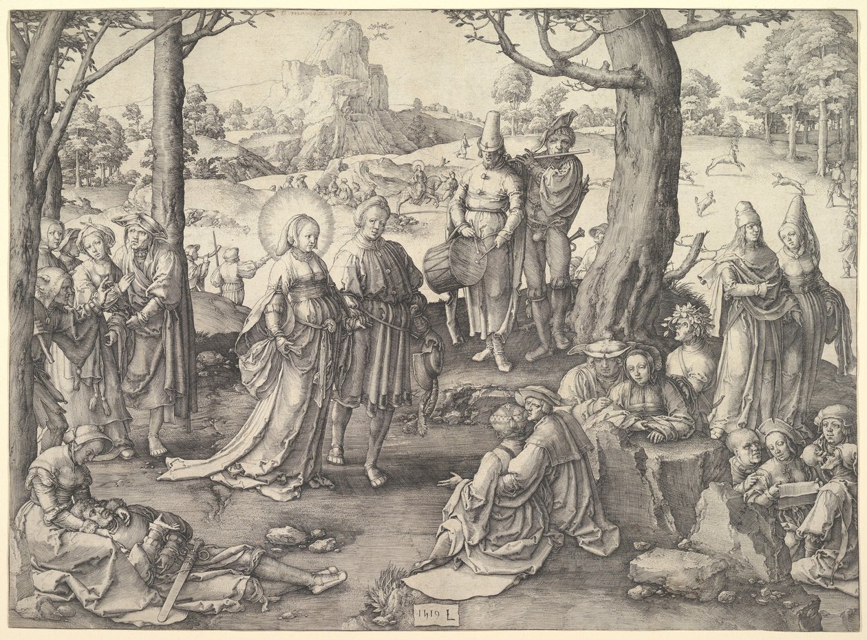 Dança de Santa Maria Madalena, 1519. de Unbekannt