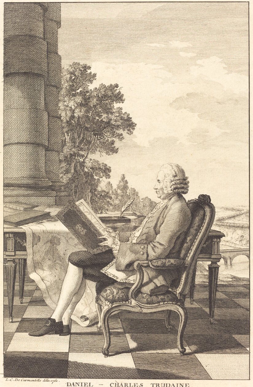Daniel-Charles Trudaine, c. 1761. de Unbekannt