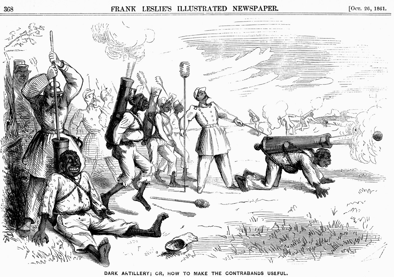 Artilharia negra, ou, Como tornar os contrabandos úteis, Guerra Civil Americana, 1861 de Unbekannt