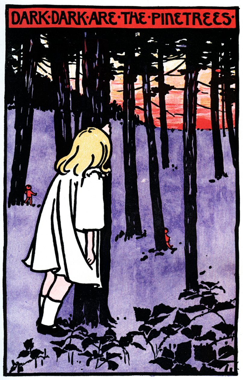 Escuros, escuros são os Pinetrees, 1901 de Unbekannt