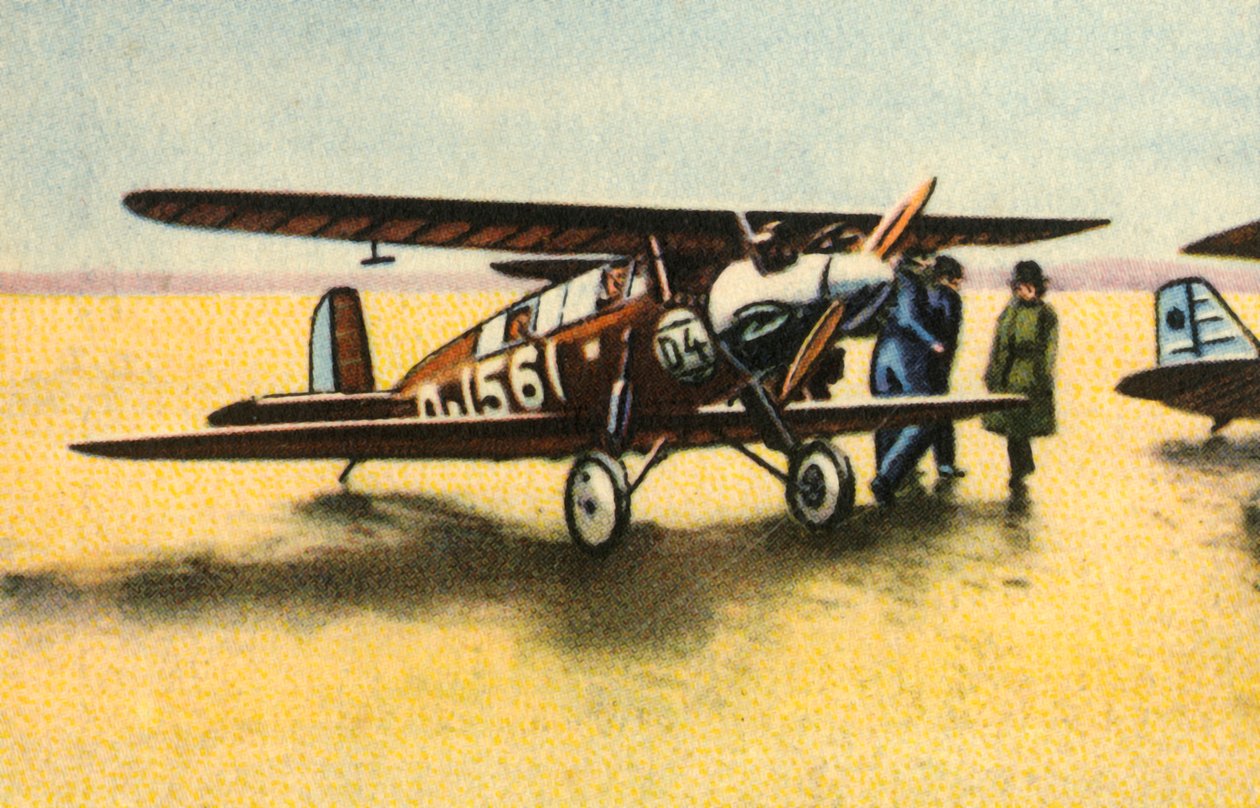 Biplano de Darmstadt D-18, 1920, 1932. de Unbekannt