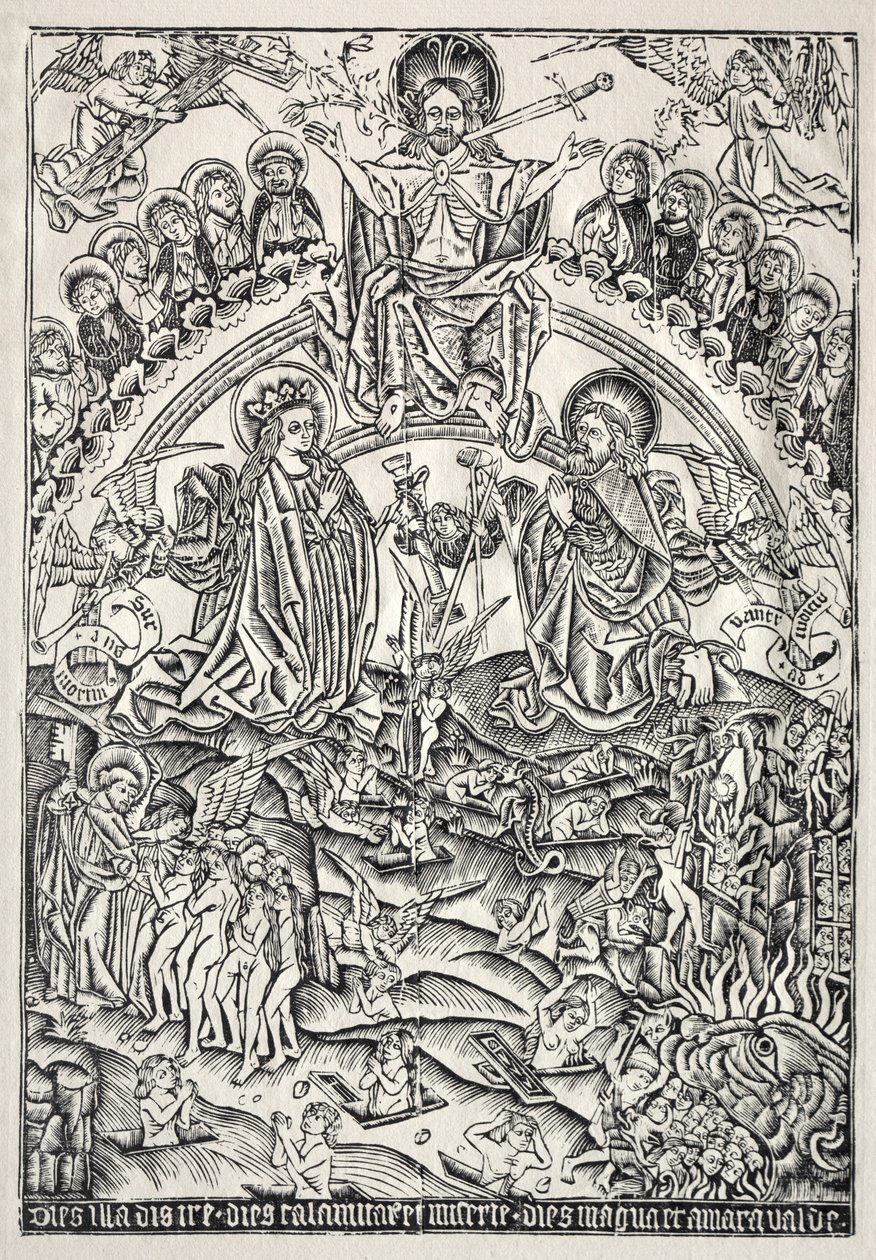 O Último Julgamento, c. 1490 de Unbekannt