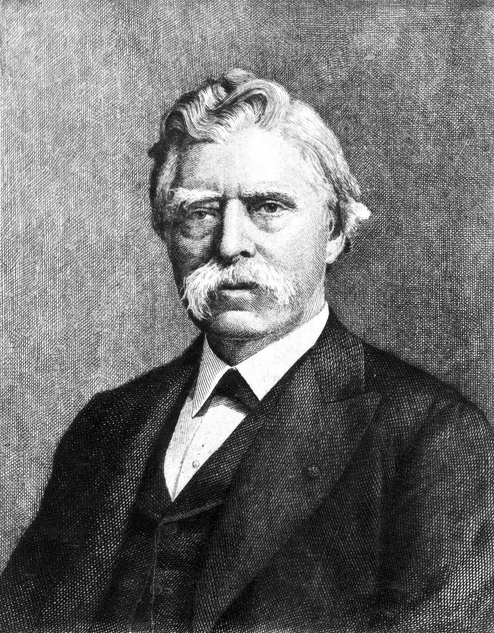 David Edward Hughes, electricista e inventor inglês, c 1880s de Unbekannt