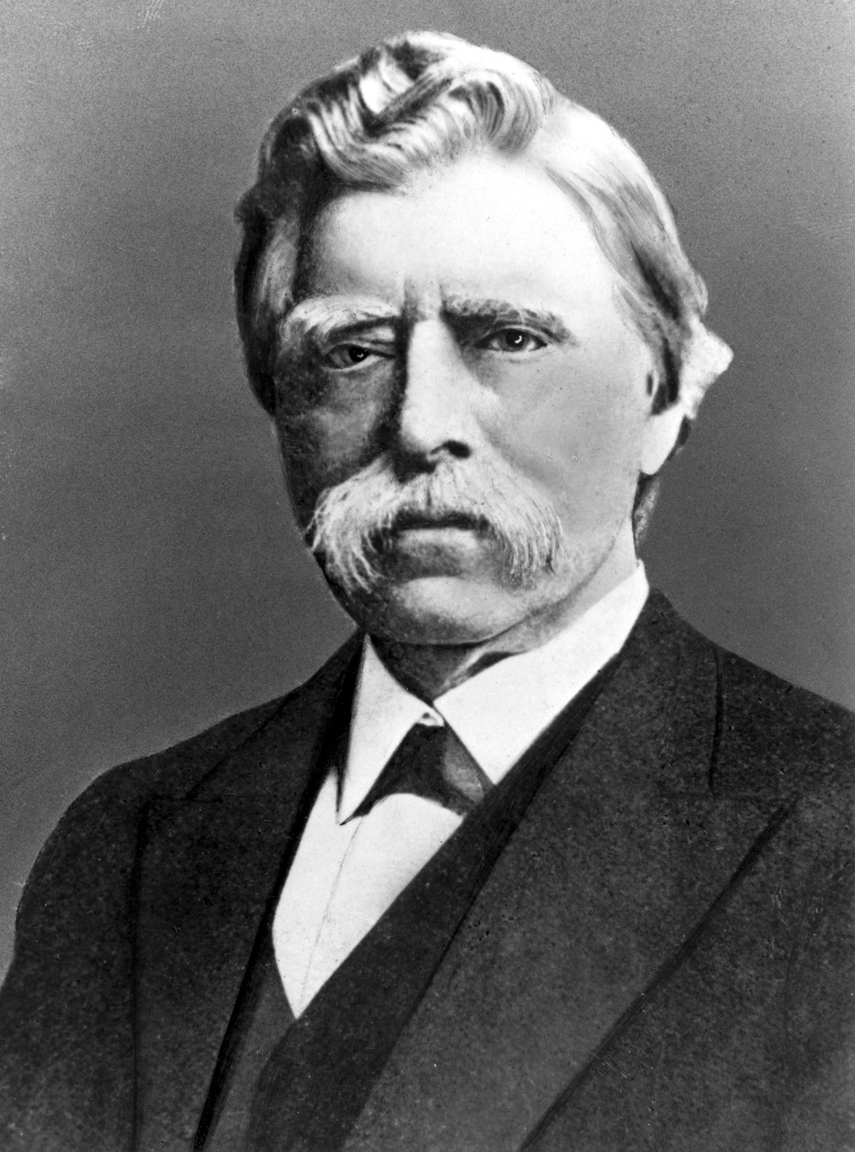 David Edward Hughes, electricista e inventor inglês, c 1880s de Unbekannt