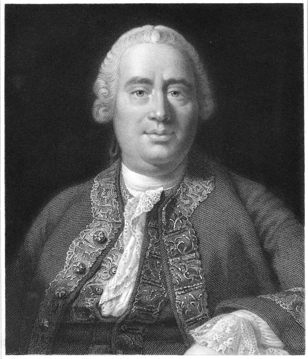 David Hume, filósofo escocês, historiador e economista, 1837 de Unbekannt