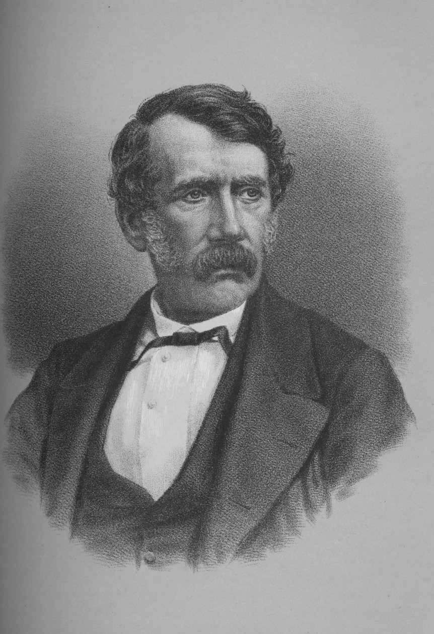 David Livingstone, missionário escocês e explorador africano, 1860s 1883 de Unbekannt