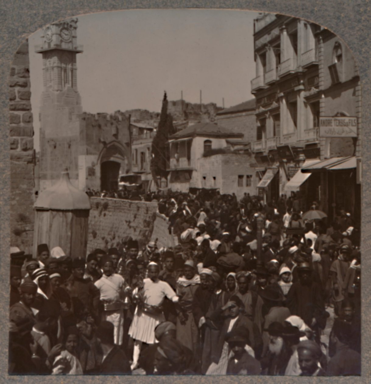 David Street, Jerusalém, c1900 de Unbekannt