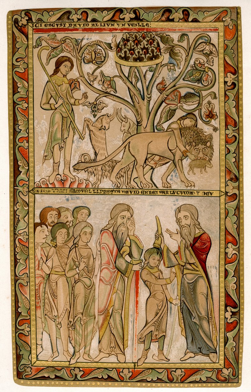 Davi e Samuel, 1121-1161 de Unbekannt
