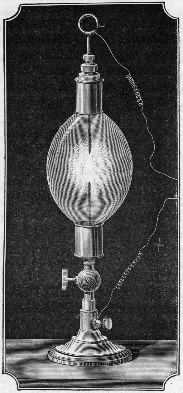 Ovo elétrico de Davys, 1883 de Unbekannt