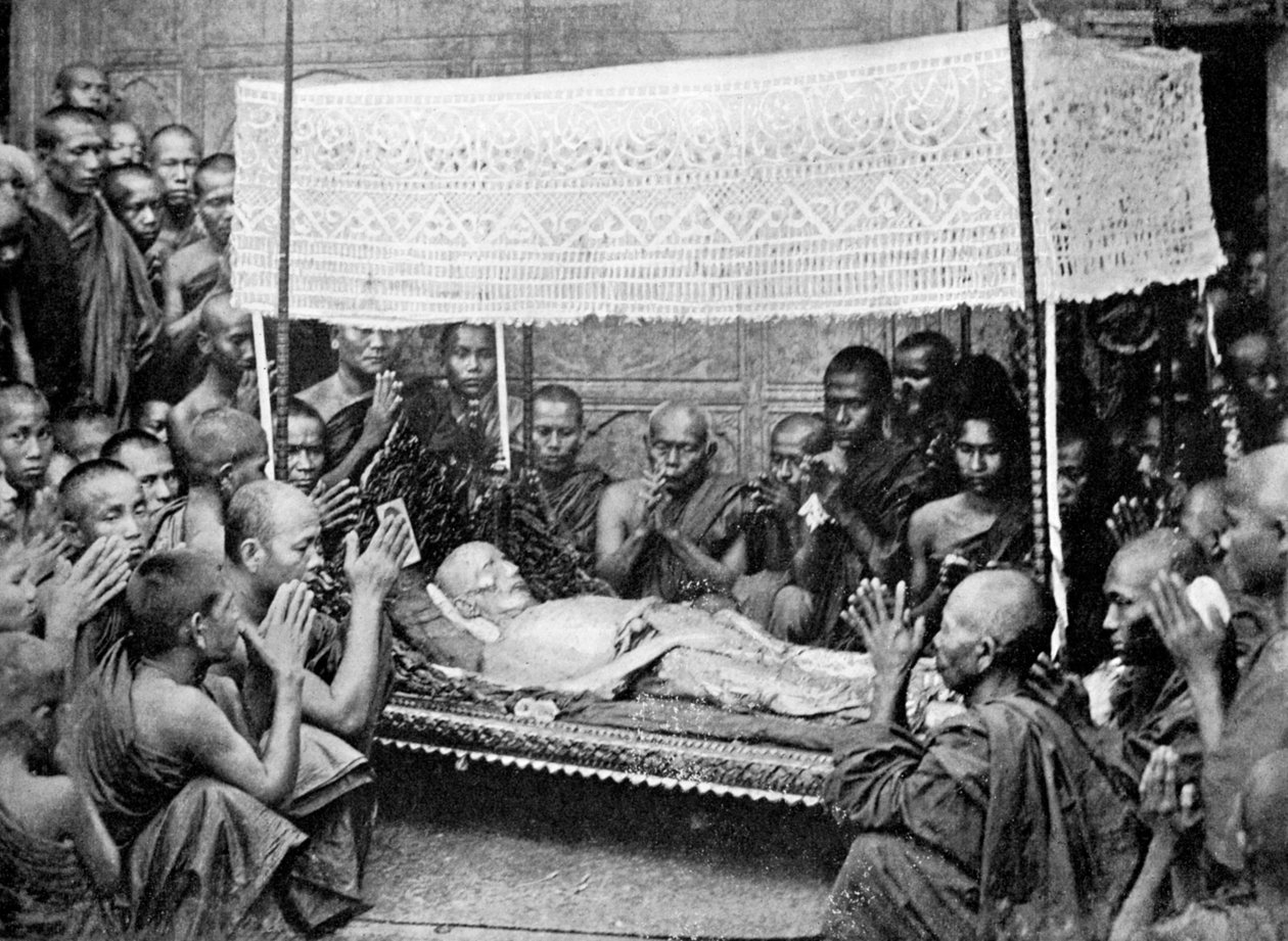 Costume da morte, Birmânia, 1920 de Unbekannt