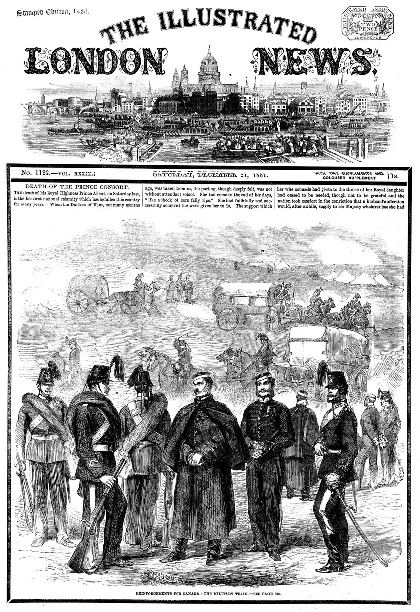 Morte de Albert 1819-1861, príncipe consorte da rainha Vitória, 14 de dezembro de 1861 de Unbekannt
