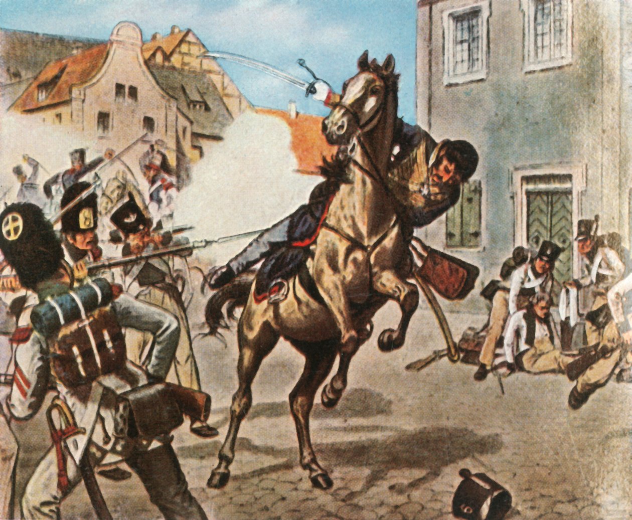 Morte do major von Schill, 31 de maio de 1809, 1936. de Unbekannt